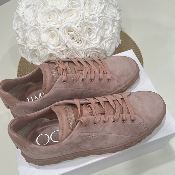 Jimmy Choo Diamond Light Low Top Sneaker - Picture 3 of 10